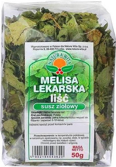 Natura Wita Melisa lekarska liść 50g NATURA WITA 1
