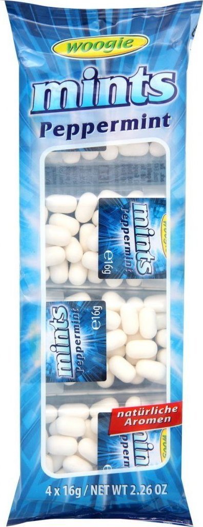 Woogie Woogie Drażetki Miętowe 4x16 g 1
