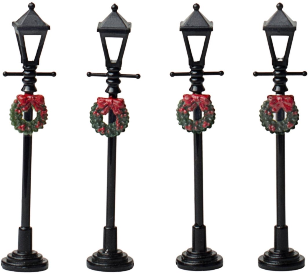 Tajemniczy ogród Dekoracyjne mini Lampy uliczne 4 szt. 1