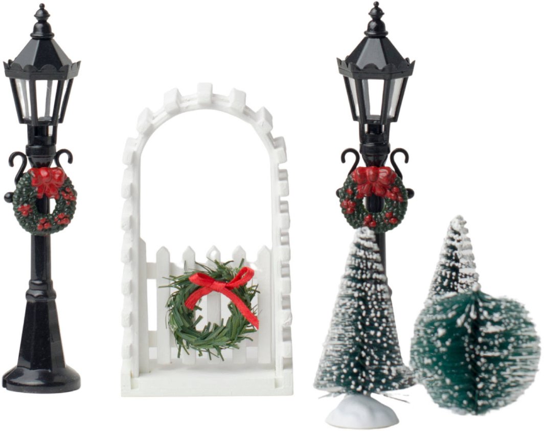 Tajemniczy ogród Zestaw mini figurek z pergolą 1