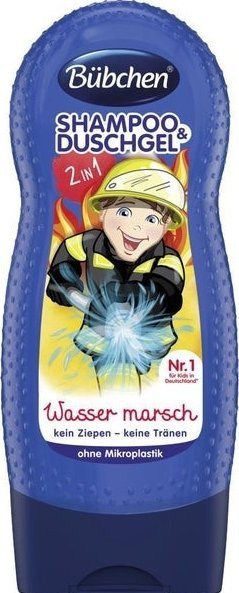 Bubchen 15000320 SZAMPON I ŻEL POD PRYSZNIC 3W1 STRAŻAK 230ML 1