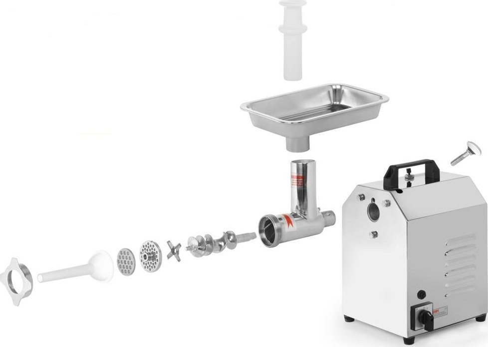 Maszynka do mielenia mięsa Hendi Wilk profesjonalna maszynka do mięsa Top Line 12 550W 150kg/h 1