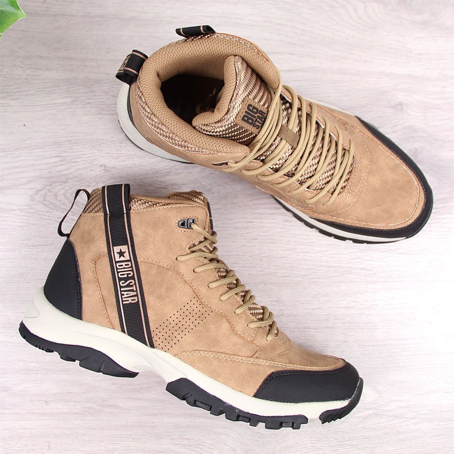 Buty trekkingowe męskie Big Star KK174283 beżowe r. 44 1