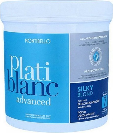 Montibello Rozjaśniacz do Włosów Platiblanc Advanced Silky Blond Montibello (500 ml) 1