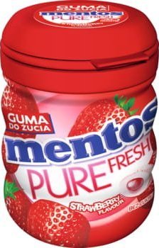 Mentos Mentos Pure Fresh Strawberry Butelka 60g 1