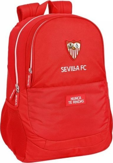 Sevilla FC Plecak szkolny Sevilla Ftbol Club Czerwony (32 x 44 x 16 cm) 1