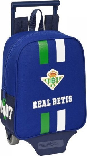 real betis balompi Torba szkolna z kółkami Real Betis Balompi Niebieski (22 x 27 x 10 cm) 1