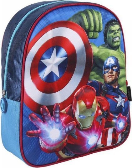 Avengers Plecak szkolny 3D The Avengers Niebieski (25 x 31 x 10 cm) 1