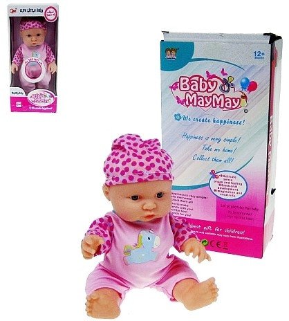 Hipo Lalka winylowa 24cm 6-dźwięków 3 wzory 299-S 1