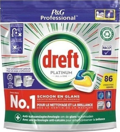 Lumarko Lumarko Tabletki Do Zmywarki Lemon 1281g Dreft Platinum 86szt ! 1