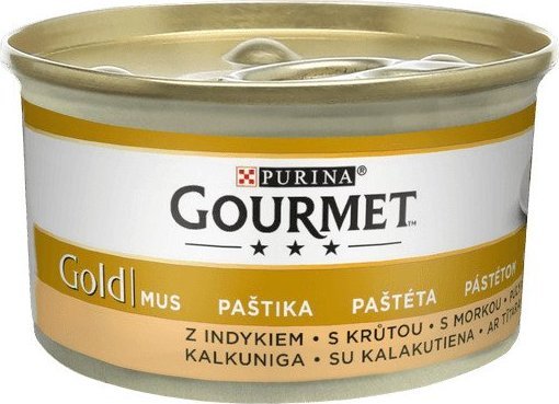 PURINA NESTLE Gourmet Gold mokra karma dla kota mus z indyka 85g 1