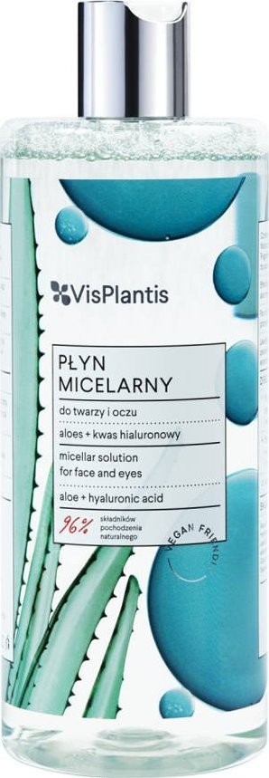 Vis Plantis Vis Plantis Herbal Vital Care Płyn Micelarny 3w1 aloes + pantenol  500ml 1