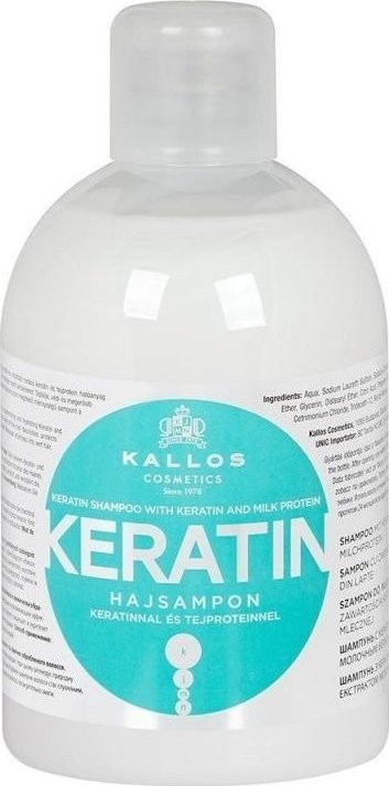 Kallos KALLOS KJMN Szampon do włosów Keratin 1