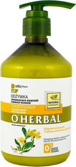 Elfa Pharm Elfa Pharm O'Herbal Odżywka do włosów cienkich i osłabionych z arniką 500ml 1