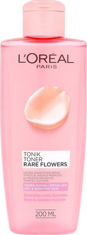 XXX_Loreal (L’Oreal Paris) Loreal Skin Ekspert Tonik oczyszczający Rare Flowers do skóry suchej i wrażliwej  200ml 1