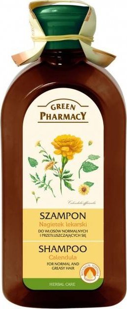Green Pharmacy Green Pharmacy Szampon do włosów normalnych i przetłuszczających Nagietek 1