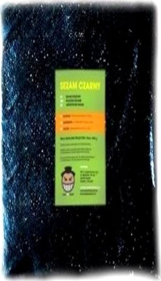 P. W. Rekord Sezam czarny do sushi 100g 1