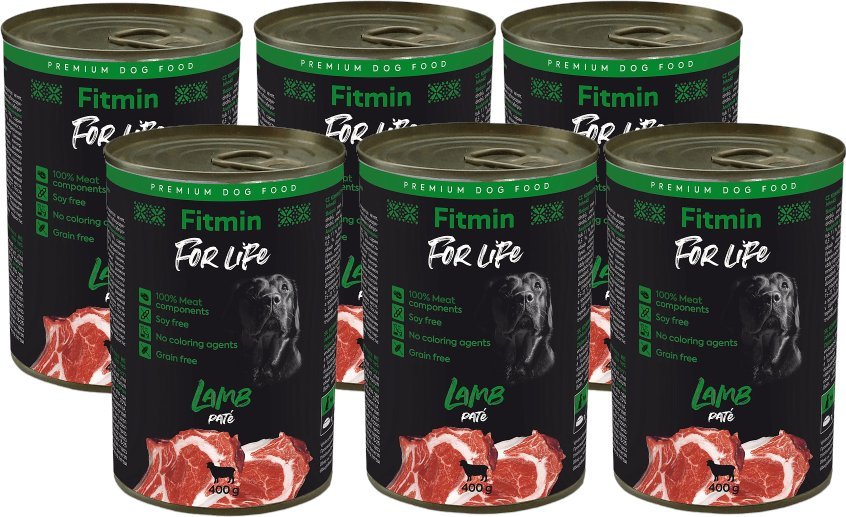Fitmin  FITMIN For Life Lamb Jagnięcina 6x400g 1