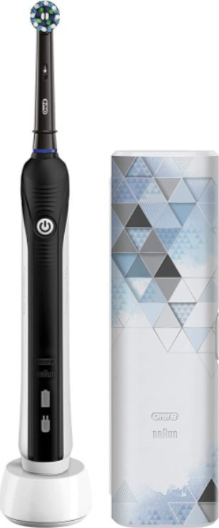Szczoteczka Oral-B Szczoteczka rotacyjna Pro 750 CrossAction Design Edition Czarna 1