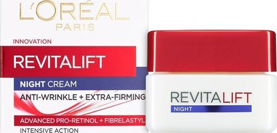 L’Oreal Paris L'Oreal Paris Revitalift Night Krem przeciwzmarszczkowo-ujędrniający 40+ na noc 50ml 1