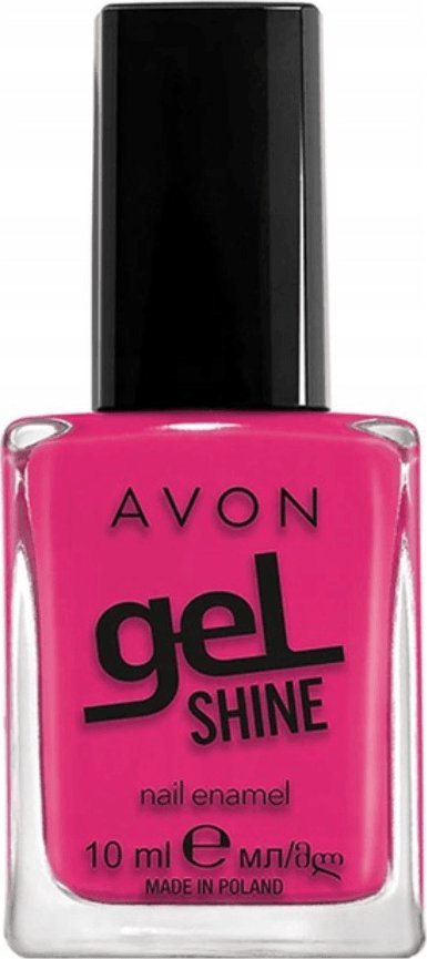 Avon *AVON* ŻELOWY LAKIER DO PAZNOCKI PINK OBESSION 1