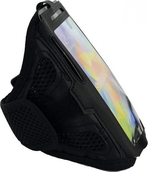 ARM BAND UNIWERSALNY POKROWIEC GSM NA RAMIĘ S5/S3/S4 CZARNY 4,5-5 CALI 1