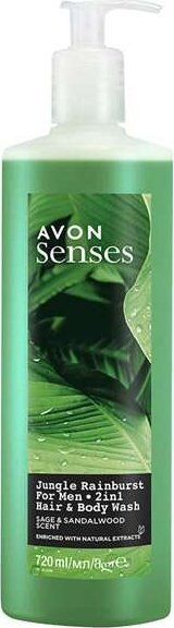 Avon *AVON* ŻEL POD PRYSZNIC JUNGLE RAIN 720 ML 1