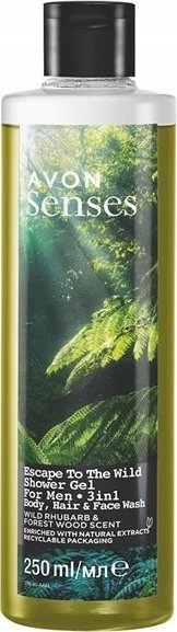 Avon AVON ŻEL POD PRYSZNIC ESCAPE TO THE WILD 250 ML 1