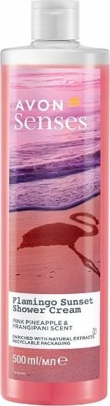 Avon AVON ŻEL POD PRYSZNIC FLAMINGO SUNSET 500 ML 1