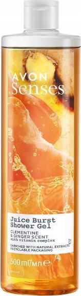 Avon AVON ŻEL POD PRYSZNIC JUICE BURST MANDARYNKA 500ML 1