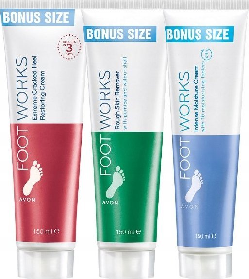 Avon AVON ZESTAW DO PIELĘGNACJI STÓP 3 XXL 1
