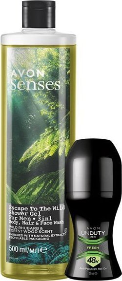 Avon AVON ZESTAW ESCAPE TO THE WILD ON DUTY 2 SZT 1