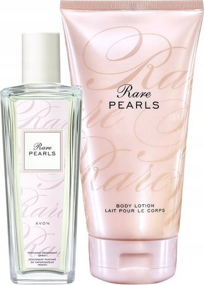 Avon AVON ZESTAW KOSMETYKÓW RARE PEARLS SPRAY + BALSAM 1