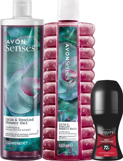 Avon AVON ZESTAW ODPRĘŻAJĄCY EUKALIPTUS 3 SZT. 1