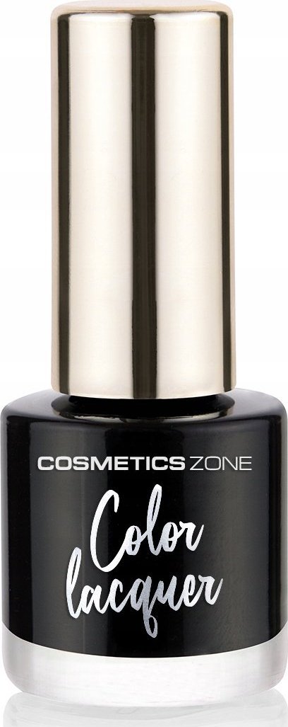 Cosmetics Zone Lakier do paznokci klasyczny - czarny 7ml - Black Cat C033 1