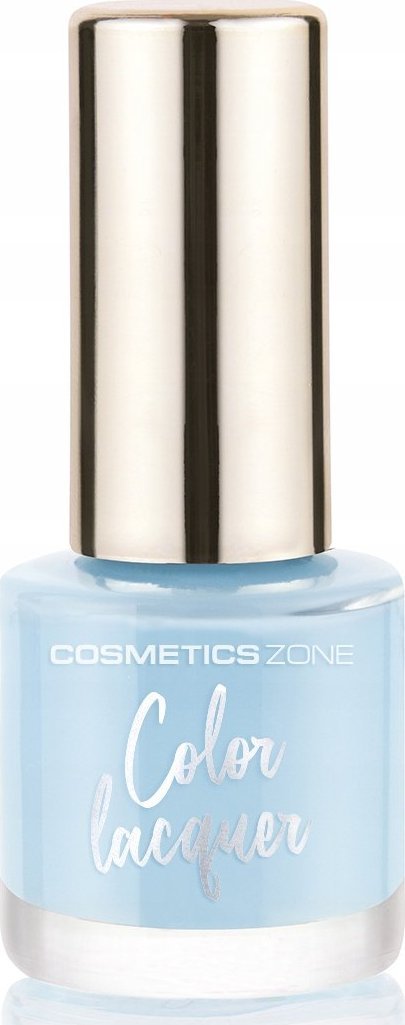 Cosmetics Zone Lakier do paznokci klasyczny - błękitny 7ml - Borneo Blue C332 1