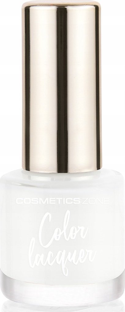 Cosmetics Zone Lakier do paznokci klasyczny - biały 7ml - Intense White C003 1