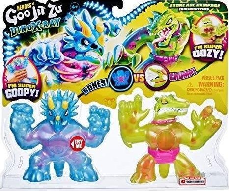Figurka Tm Toys Goo Jit Zu - figurki Dino X-Ray Tritops vs. Shredz 1
