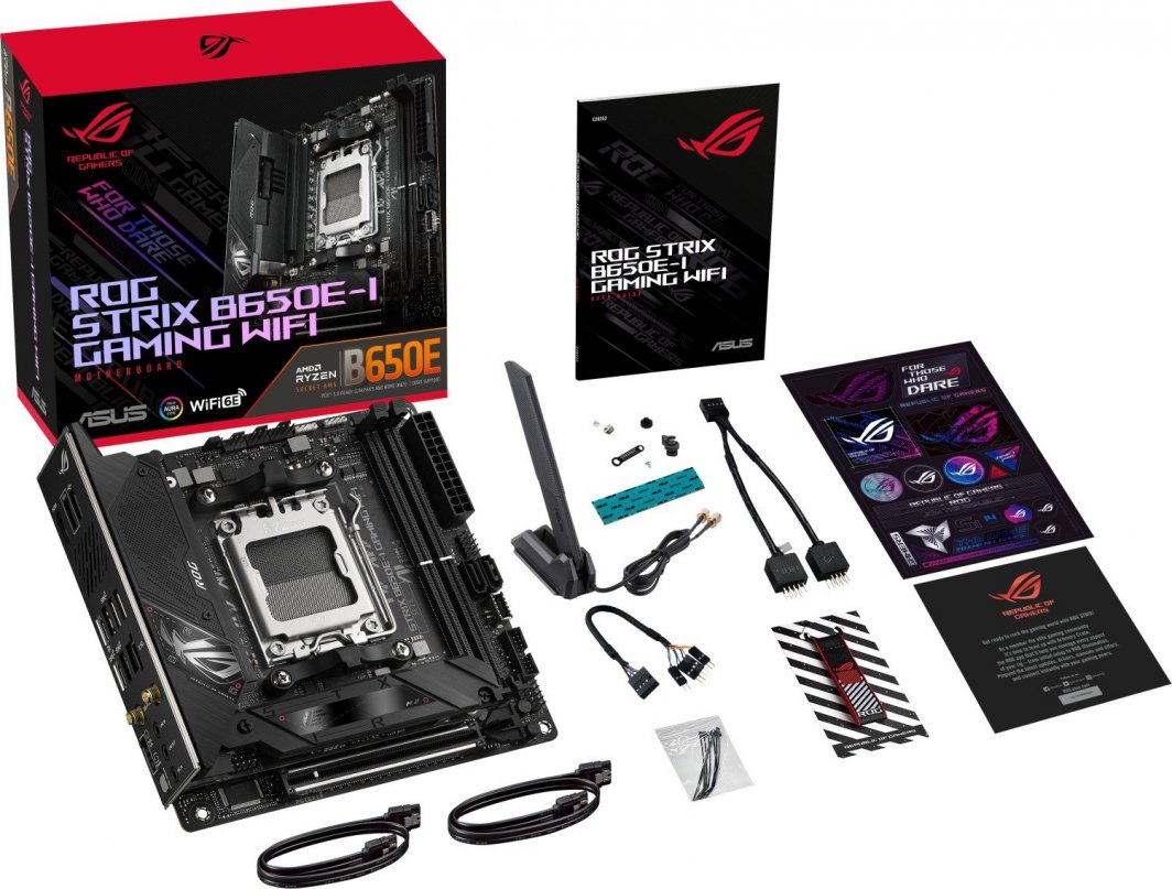 ROG STRIX B650E-1 GAMING WIFI 訳あり Asus ASUS ROG STRIX B650E-I GAMING WIFI - Płyta główna