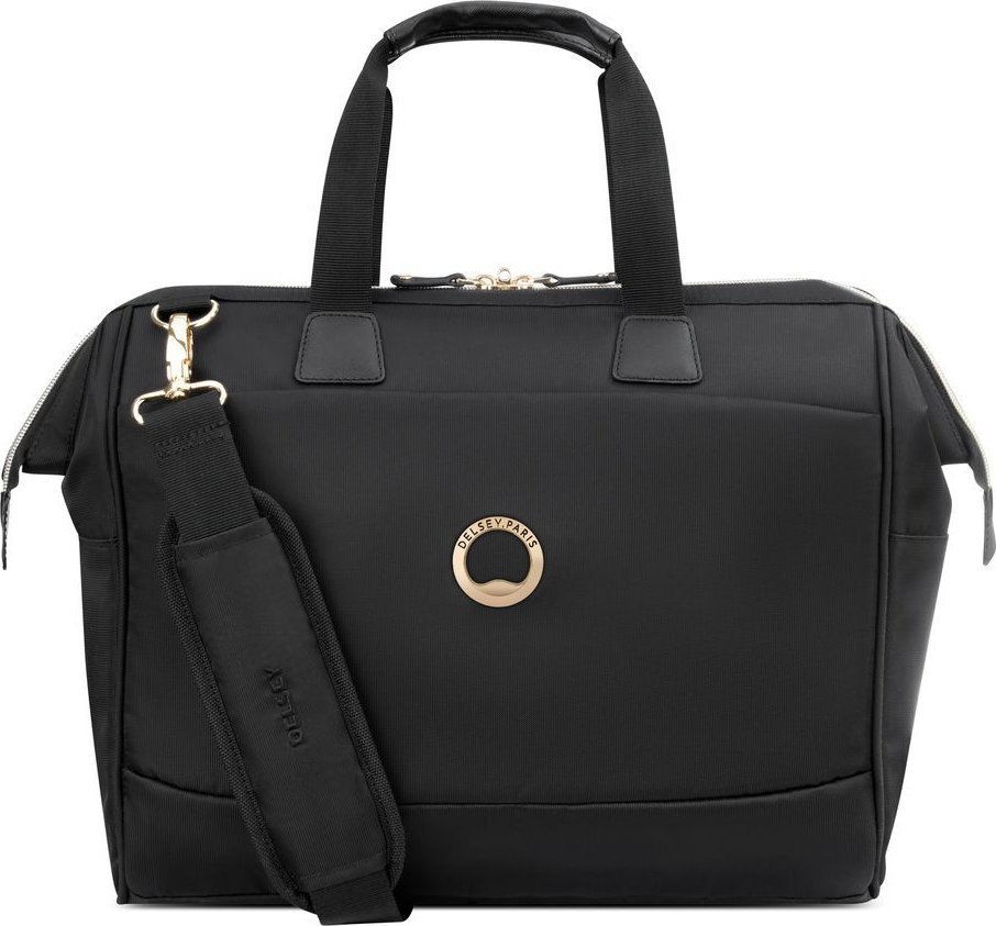 Torba Delsey Torba na laptopa MONTROUGE DAMSKA TORBA NA LAPTOPA  14" MONTROUGE  14" CZARNA 1