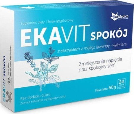 Ekamedica EKAVIT Spokój 24 szt. EKAMEDICA 1