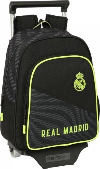 Real Madrid Torba szkolna z kółkami Real Madrid C.F. Czarny (27 x 33 x 10 cm) 1