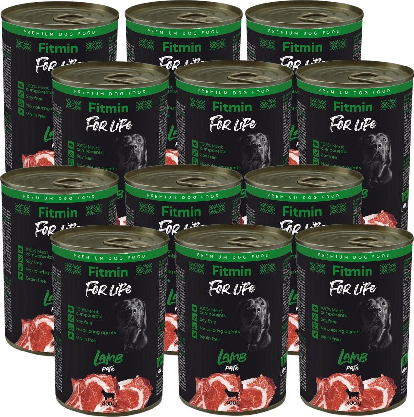 Fitmin  FITMIN For Life Lamb Jagnięcina 12x400g 1