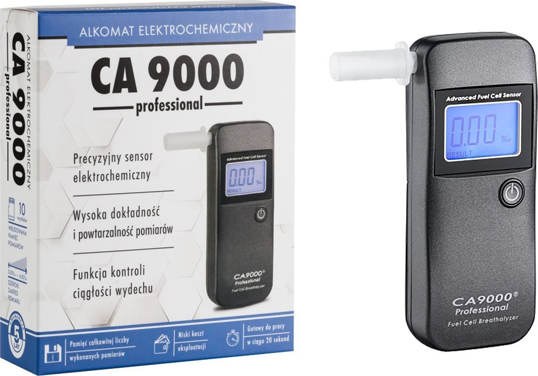 Alkomat Aisko Alkomat elektrochemiczny CA9000 Professional SG 1