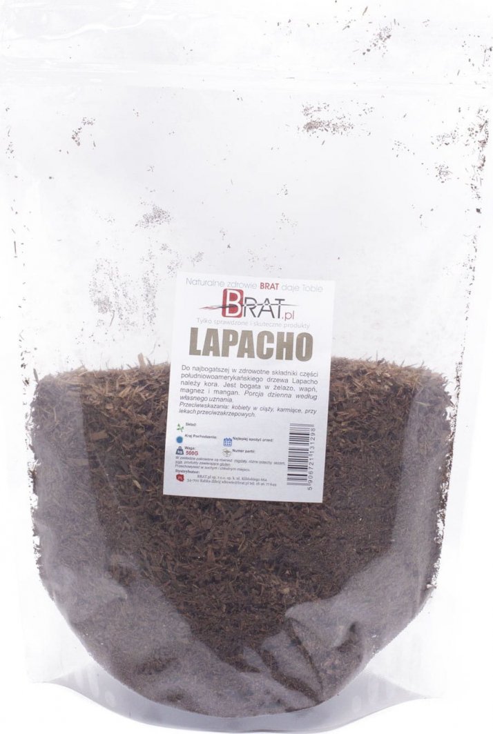 Brat Lapacho 500g herbata INKÓW Pau d'Arco KORA CIĘTA 1