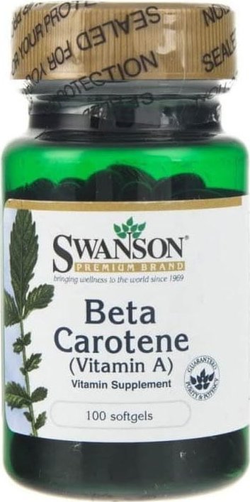 Swanson Beta Karoten (Witamina A) 100 kaps 1
