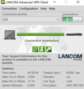 LANCOM Systems LANCOM Upgrade Advanced VPN Client (WIN, 10 Licences Bulk) bulk - 61604 1