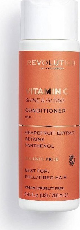 Revolution Haircare Vitamin C Shine & Gloss Conditioner nadająca połysk odżywka do włosów matowych i zmęczonych 250ml 1