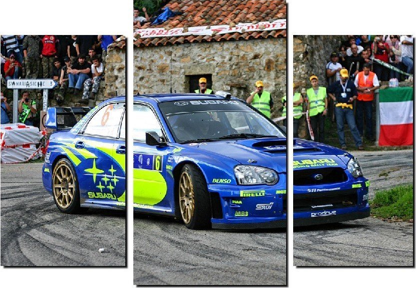 Top Racing Fotoobraz Stphane Sarrazin / Denis Giraudet Subaru Impreza