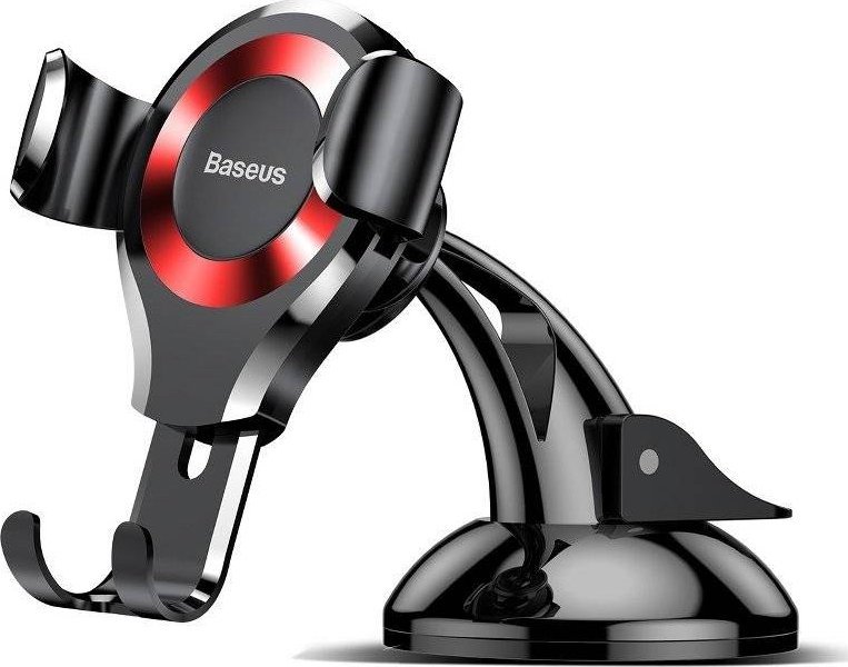 Baseus Samochodowy uchwyt grawitacyjny Baseus Osculum do telefonu (czerwony) standard 1